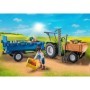 Playmobil - Tractor Cu Remorca Si Muncitor Playmobil - 3